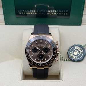 116515LN Rolex Daytona Oysterflex Chocolate Dial