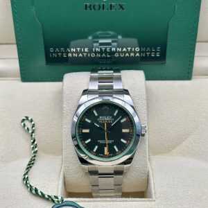116400GV Rolex Milgauss Black Dial