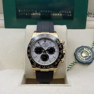 116518LN Rolex Daytona Oysterflex Yellow Gold Meteorite Dial
