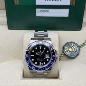 116710BLNR Rolex GMT Master II Batman Oyster Bracelet